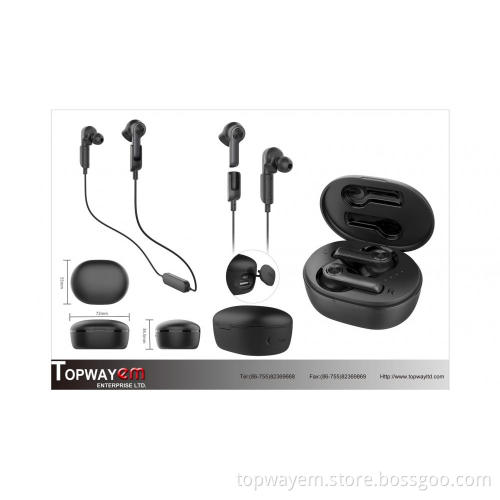 TWS with Extra charging wires